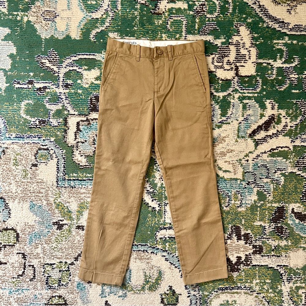 J.Crew Boys Slim Chino Pant, Khaki, Size 7